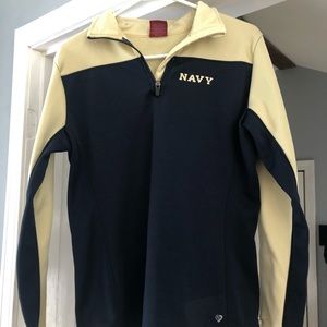 NAVY QUARTERZIP